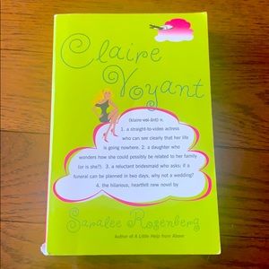 6/$30 Claire Voyant by Saralee Rosenberg book
